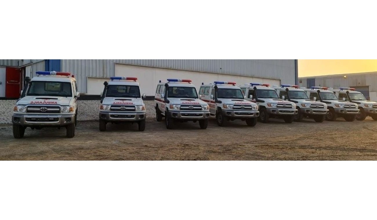 تويوتا لاند كروزر هارد توب 4.2L MT Ambulance  Diesel 2021MY