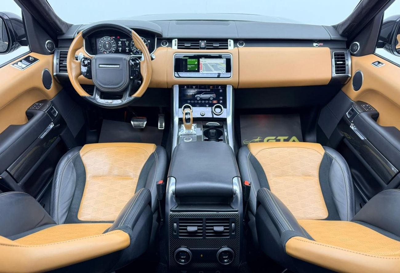 لاند روفر رينج روفر سبورت 2022 Range Rover Sport SVR, 2027 RR Warranty + Service Pack, Full RR Service History, GCC