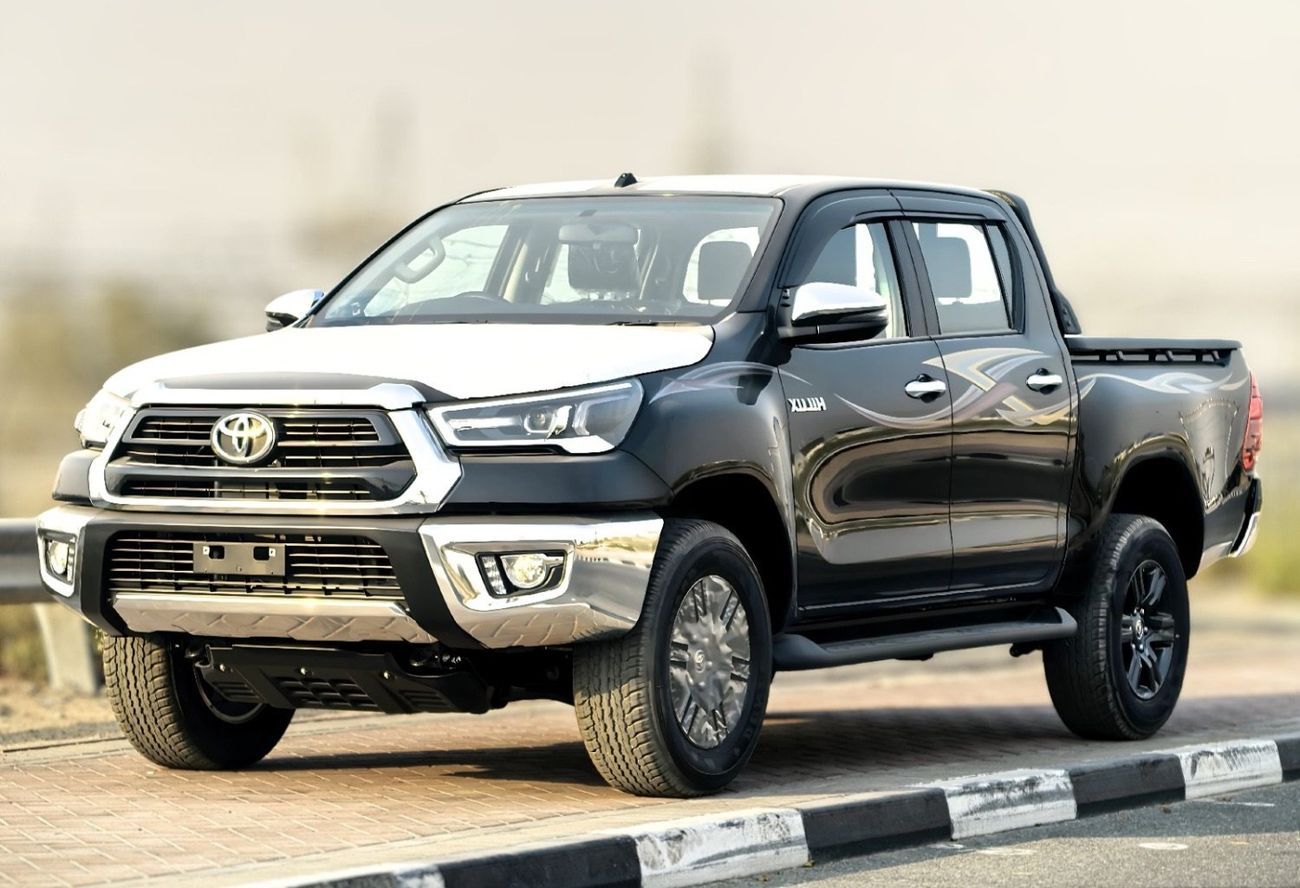 Toyota Hilux D/CAB,PICKUP,2.7L,4X4,DIGITAL AC,WOODEN INTERIOR,BLIND SPOT,DVD+CAMERA,DIFF LOCK,A/T, 2 COOL BOX,202