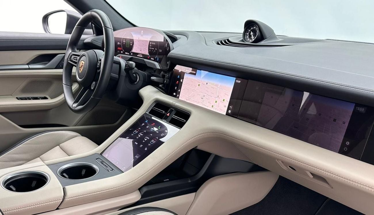 بورش تايكان 2025 Porsche Taycan, Jan/2027 Porsche Warranty, Excellent Condition, GCC