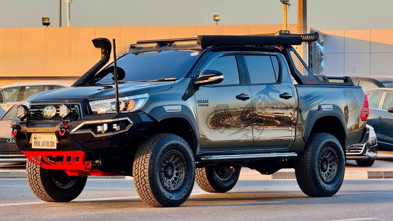 Toyota Hilux OFF ROAD MODIFIED | RHD | AWINING CAMPING TENT | 2018 | 2.8L DIESEL ENGINE | POWER SEAT | MANUAL TRA