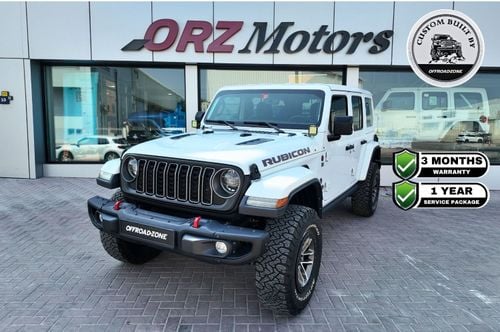 Jeep Wrangler Unlimited Rubicon 3.6L / 3 Months Warranty and 1 Year Service Package Included