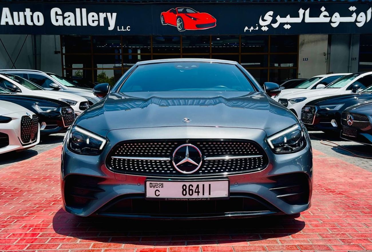 Mercedes-Benz E300 AMG Convertible European 2021