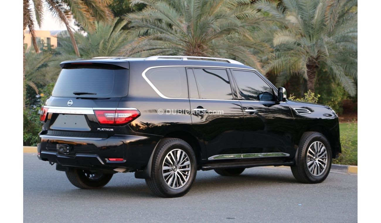 نيسان باترول SE بلاتينوم سيتي نيسان باترول بلاتينيوم 6 سليندر 2020 فل ابشن بحاله ممتازه بدون حوادث