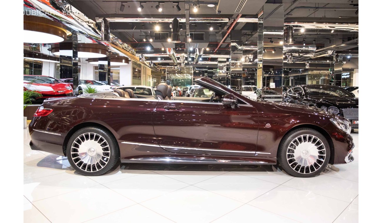 مرسيدس بنز S 650 MAYBACH CABRIOLET 1 OF 300 | 2018 | WARRANTY | V12