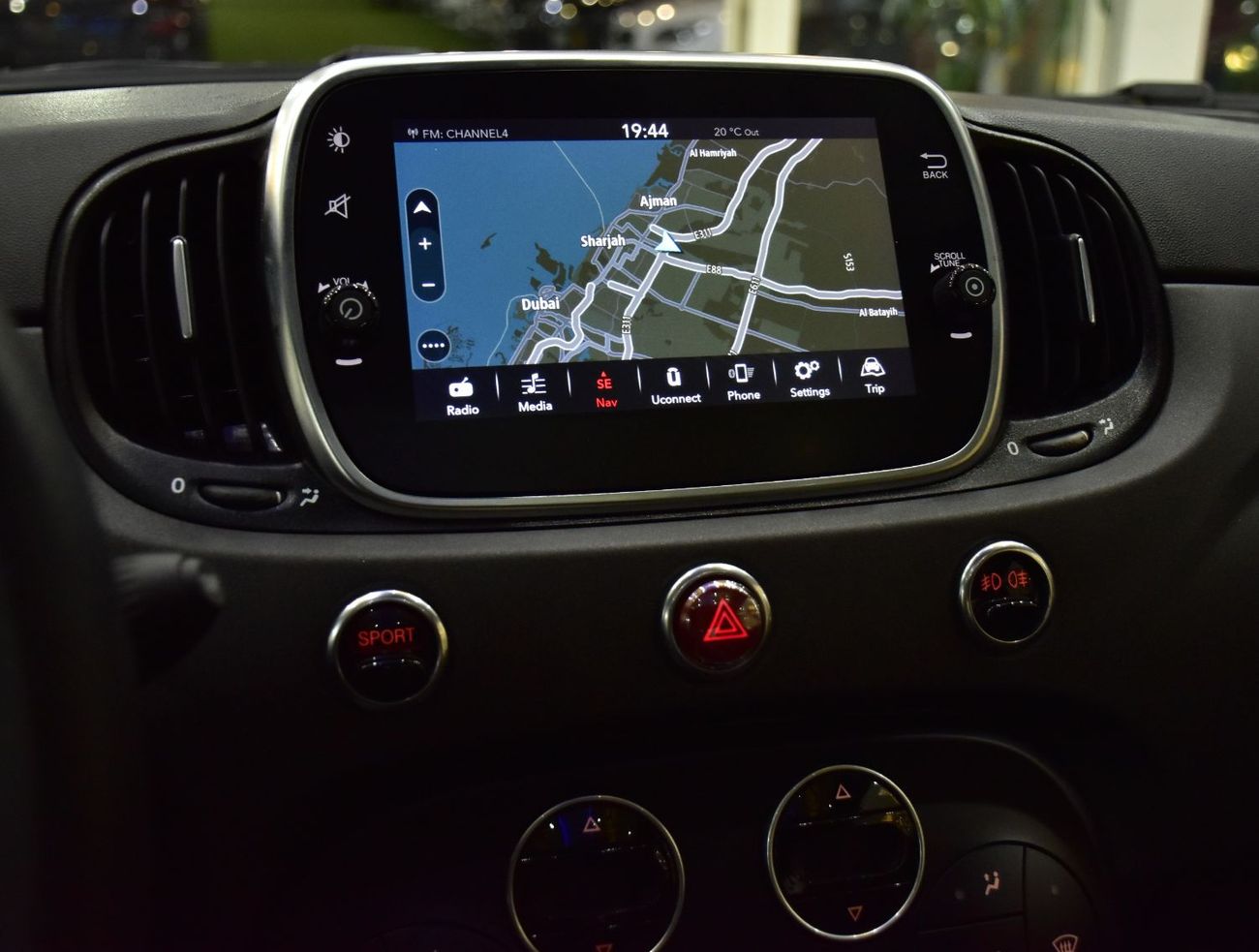 Abarth 595 EXCELLENT DEAL for our Abarth 595 Competizione ( 2022 Model ) in White Color GCC Specs