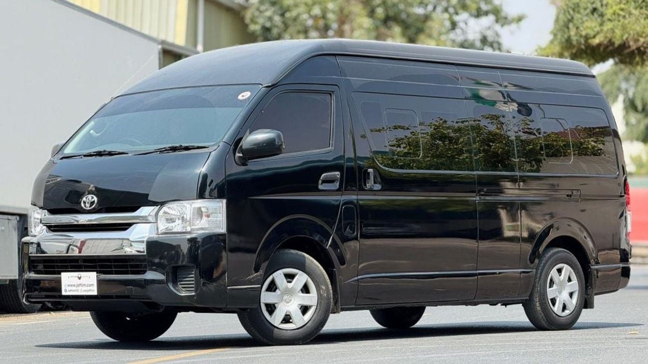 Toyota Hiace 2012 | 3.0L DIESEL ENGINE | AT | RHD | 14 SEATER | COMFORT SEATS | AUDIO PLAYER | POWER WINDOWS | TI
