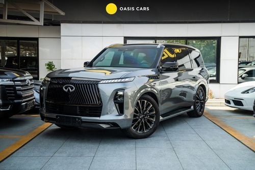 Infiniti QX80 AUTOGRAPH BENCH CHAIRS Autograph 2025 GCC Specs Agency Warranty Full Service History 3.5L Twin Turbo