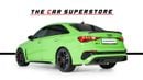 Audi RS3 STANDARD STD GCC-Exclusive Green Color-Full Leather Interior-Green Accents-Sports Exhaust
