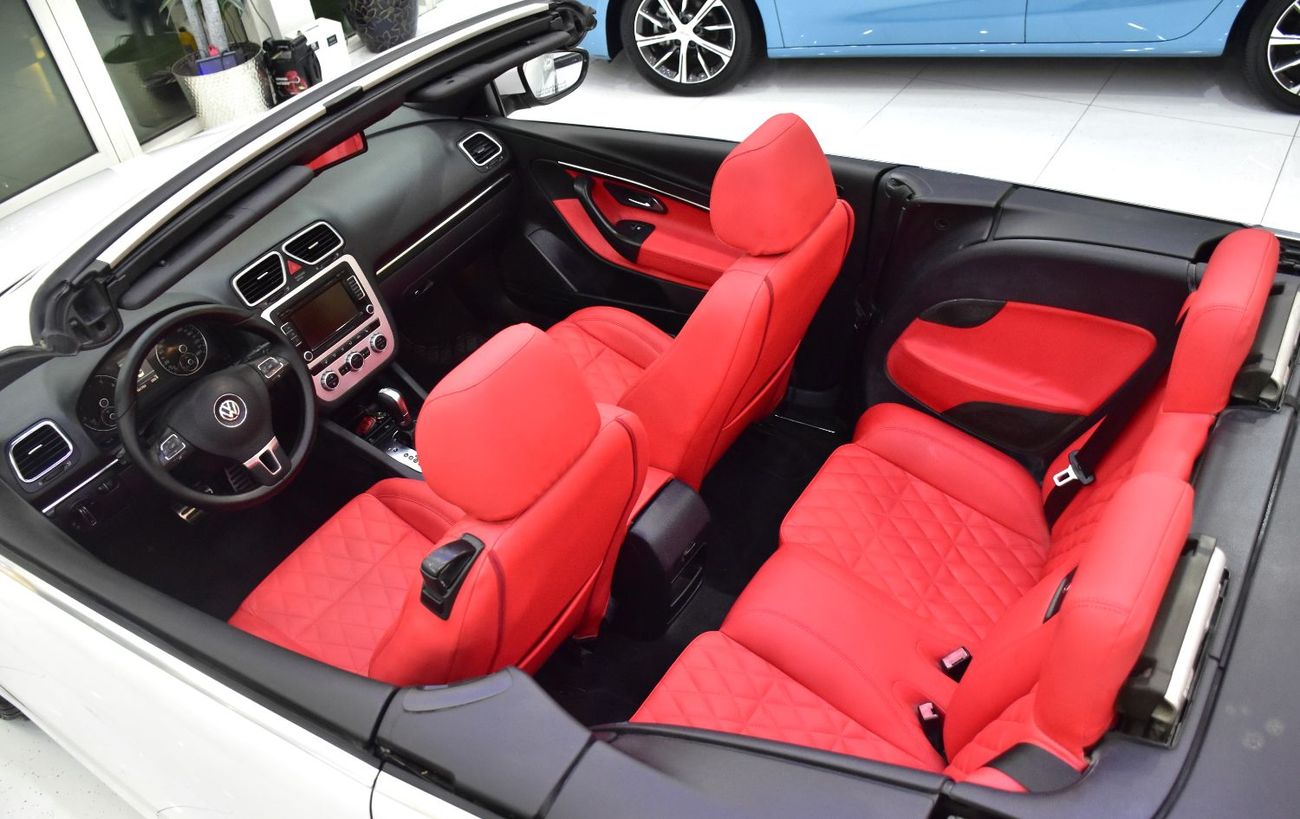 Volkswagen Eos EXCELLENT DEAL for our Volkswagen EOS 2.0 TSi ( 2013 Model ) in White Color GCC Specs