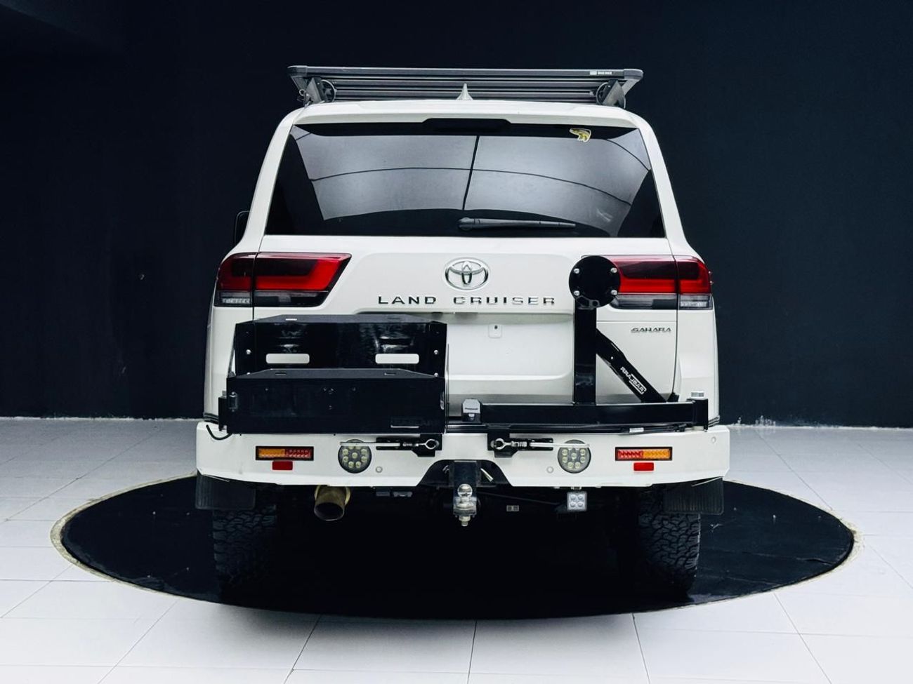 Toyota Land Cruiser Sahara( top of the line trim) RHD 3.3L V6 Twin-Turbo Diesel Engine Automatic Gear 4WD 7 Seats 5 Door