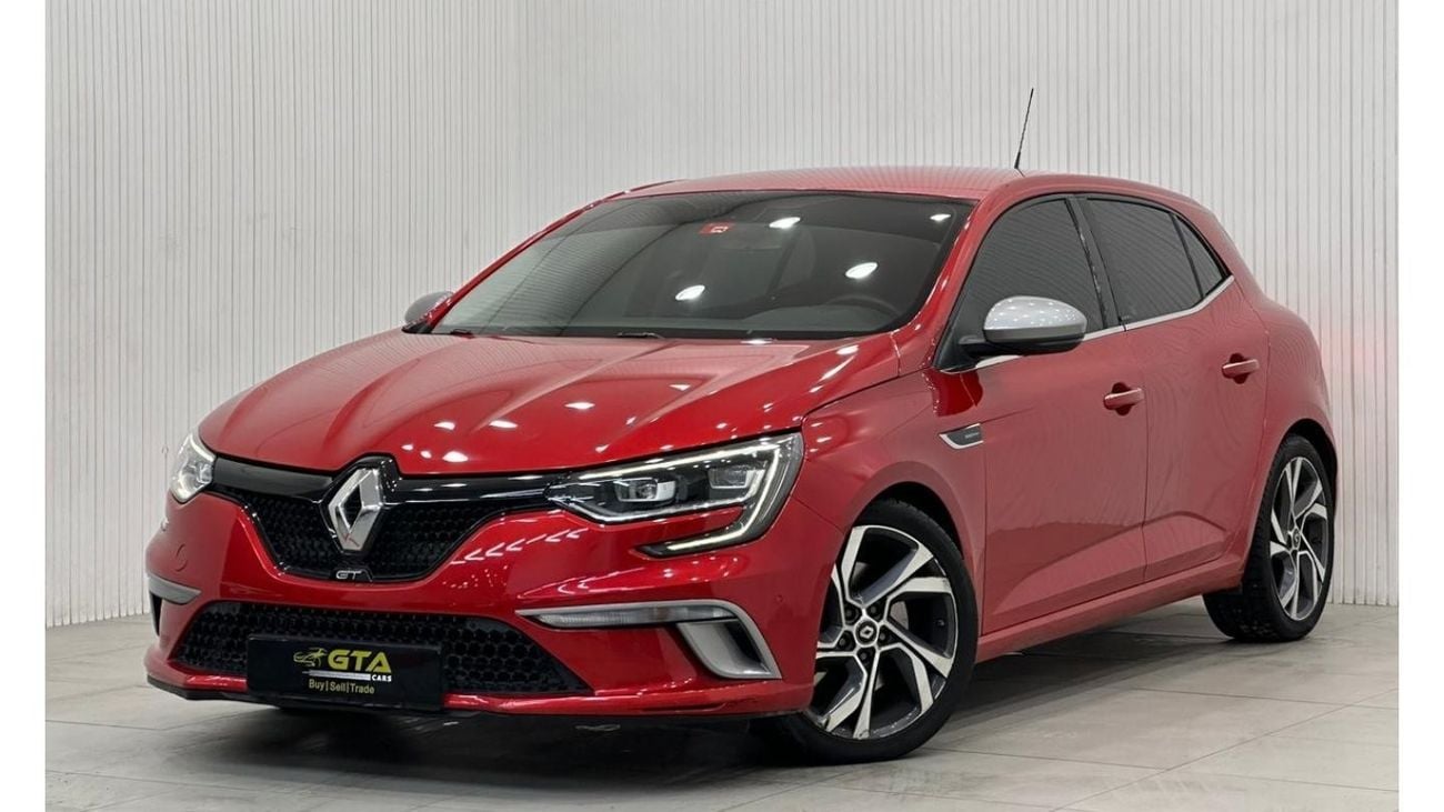 رينو ميجان 2018 Renault Megane GT Sport, Warranty, Service History, Excellent Conditon, GCC