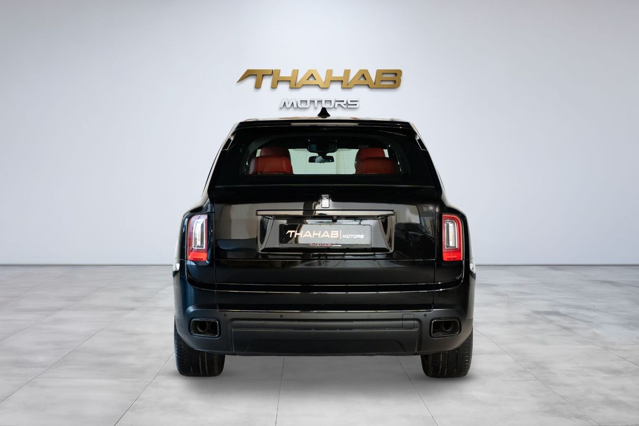 رولز رويس كولينان 2021 | PREMIUM BLACK BADGE | RED INTERIOR | GCC | V12 TWIN-TURBO | FULL OPTION | PERFECT CONDITION