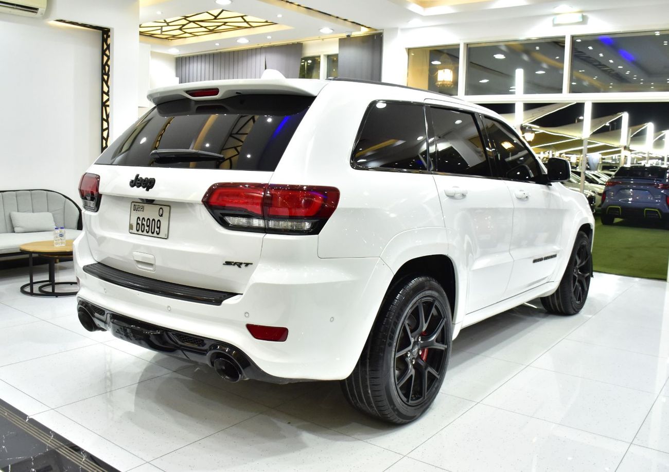 جيب جراند شيروكي EXCELLENT DEAL for our Jeep Grand Cherokee SRT ( 2020 Model ) in White Color Canadian Specs