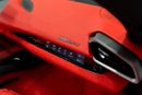 Ferrari 296 GTS CARBON FIBRE FRONT SPOILER | LIFT SYSTEM | COLOURED SPECIAL STITCHING