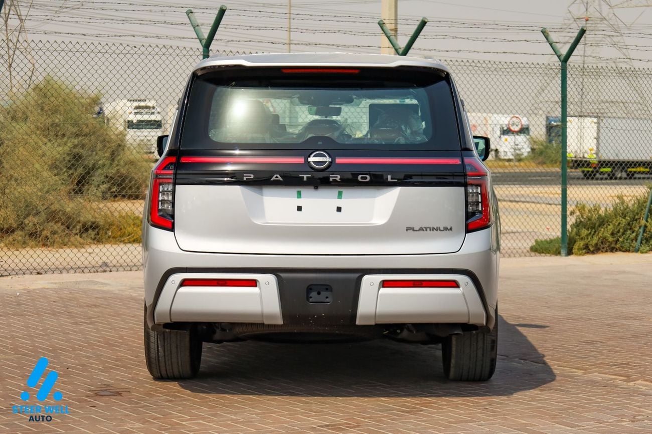 Nissan Patrol LE PLATINUM CITY 2026 GCC 3.5L Twin Turbo V6 | AWD | 9-Speed AT | 8 Seater | Height Contrl | Export Only