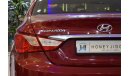 Hyundai Sonata 2014 Model!! in Red Color! GCC Specs