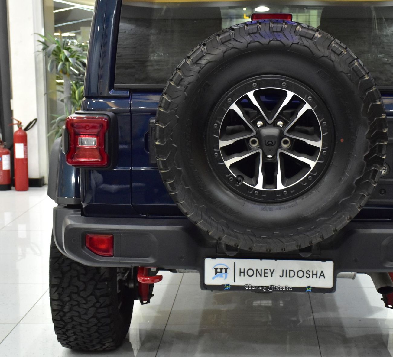 Jeep Wrangler EXCELLENT DEAL for our Jeep Wrangler Unlimited Rubicon 2.0L ( 2025 Model ) in Blue Color GCC Specs