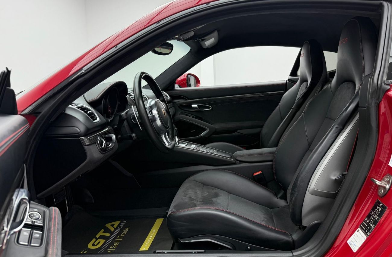 Porsche 718 Cayman GTS 4.0L A/T 2016 Porsche Cayman GTS – Agency Full Service History, GCC