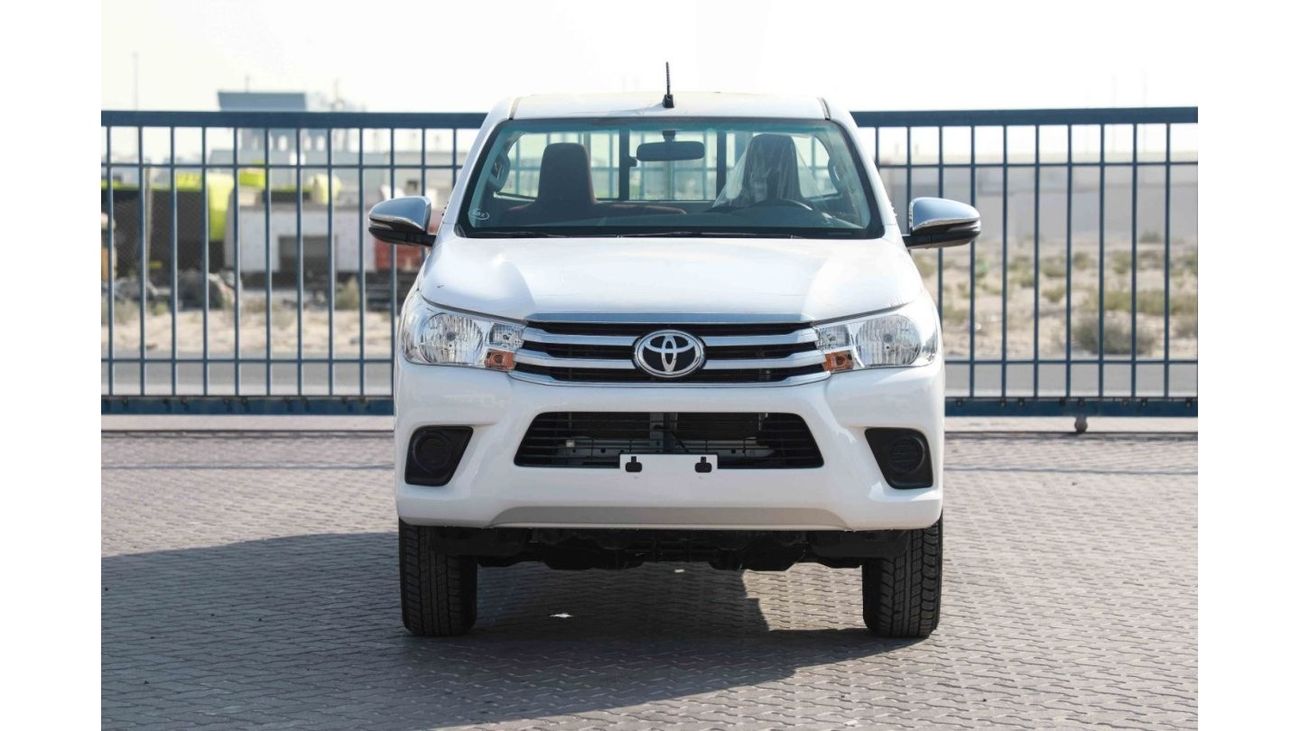 Toyota Hilux 2024 Toyota Hilux 4X4 Singel Cab 2.7 GLX - Super White inside Red | Export Only