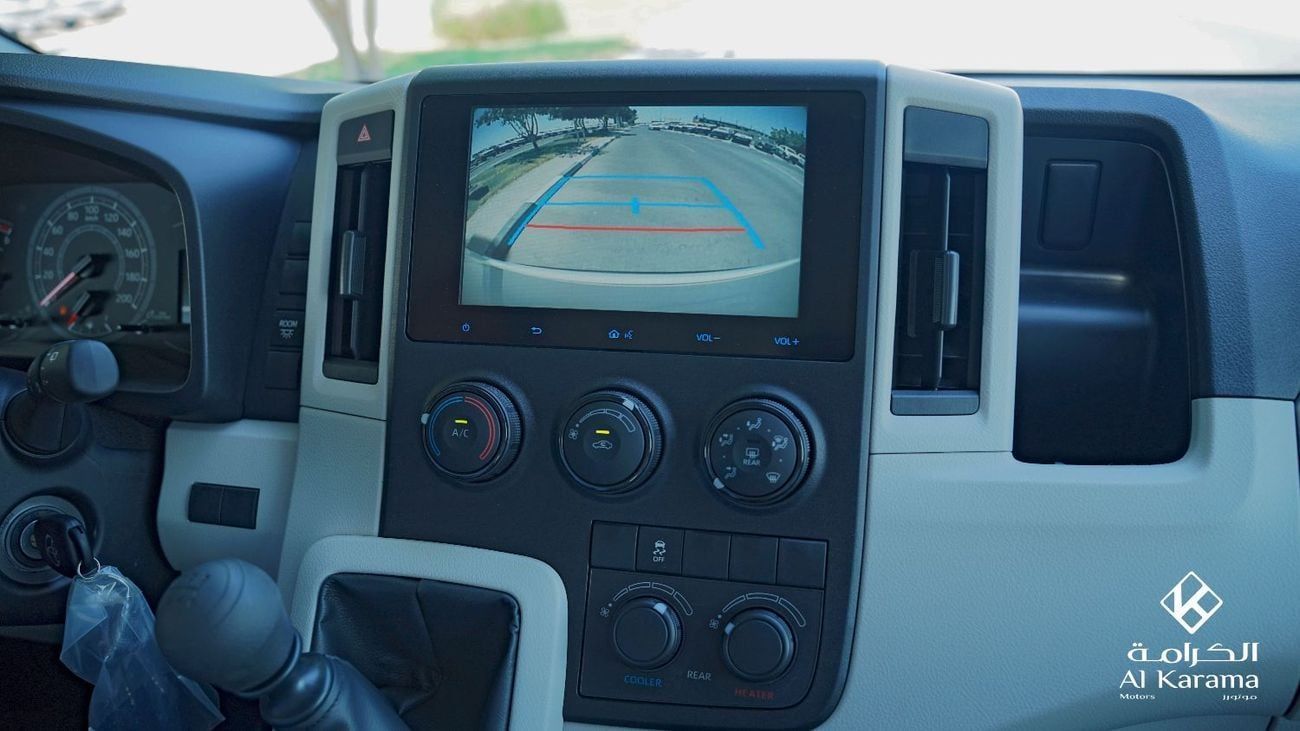 Toyota Hiace 2.8L 13-Seater  High Roof Van |  Manual Transmission | Rear Camera