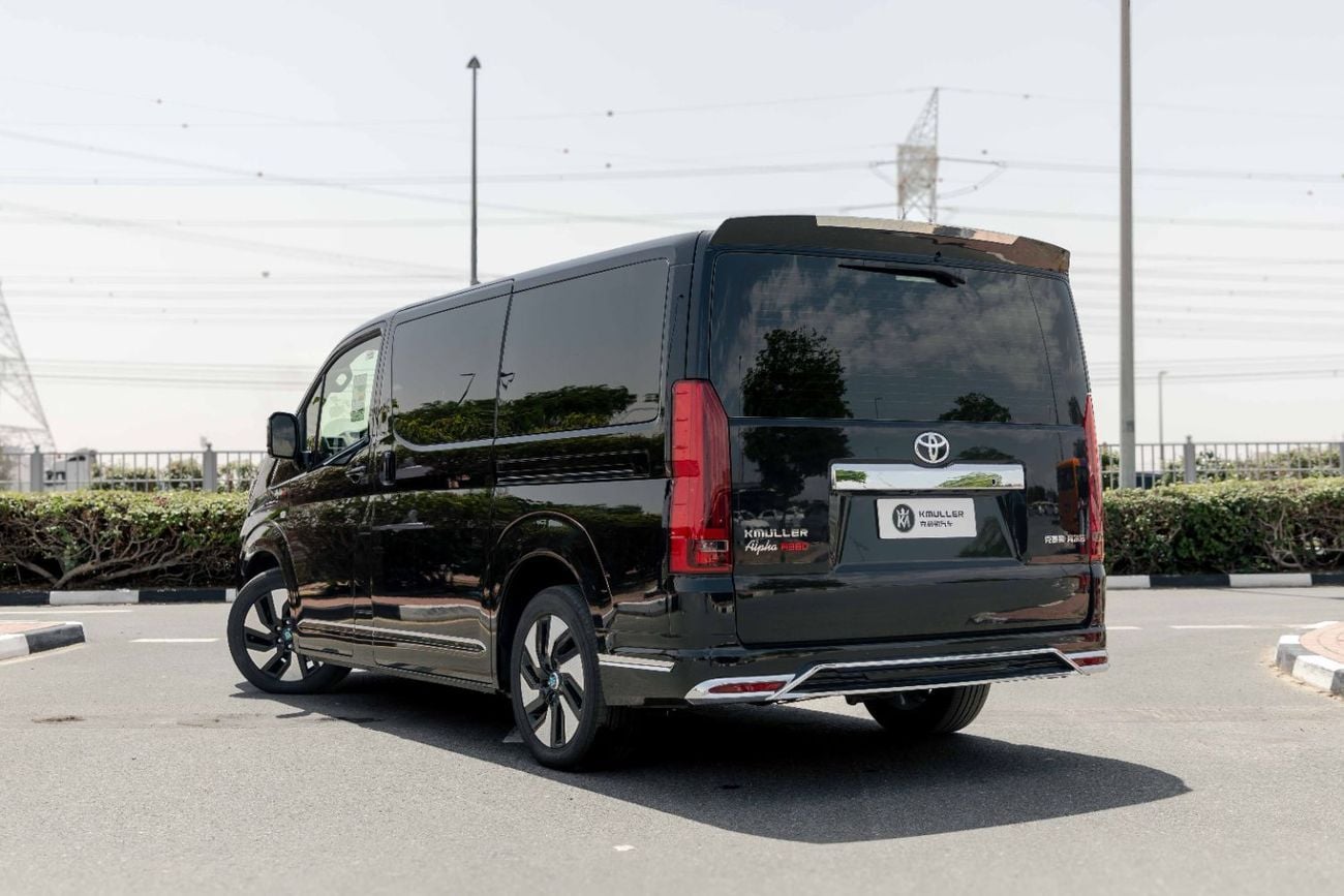 Toyota Hiace Alpha A380 KMuller Edition 3.5L - Black Inside Brown | Export Only