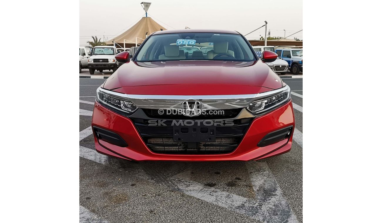 Honda Accord 1.5L V4 Petrol, FULL OPTION 2018 RED ( LOT # 772)