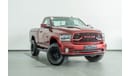 RAM 1500 2018 Dodge Ram 1500 5.7L V8 Hemi Single Cab / Full Dodge Service History & Extended Dodge Warranty