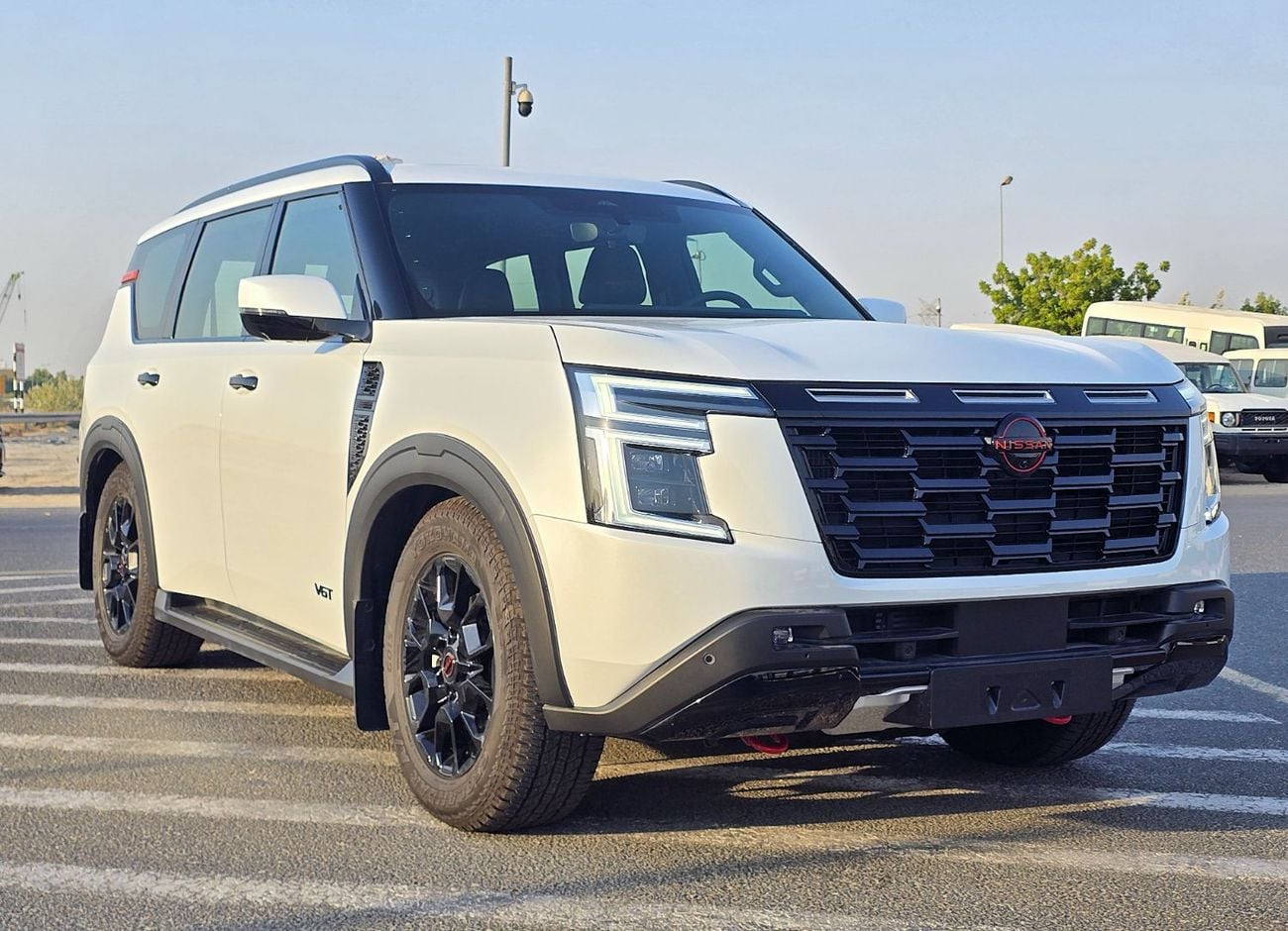 Nissan Patrol PRO 4X 3.5L A/T V6T AWD Gcc White Color 2026 Model