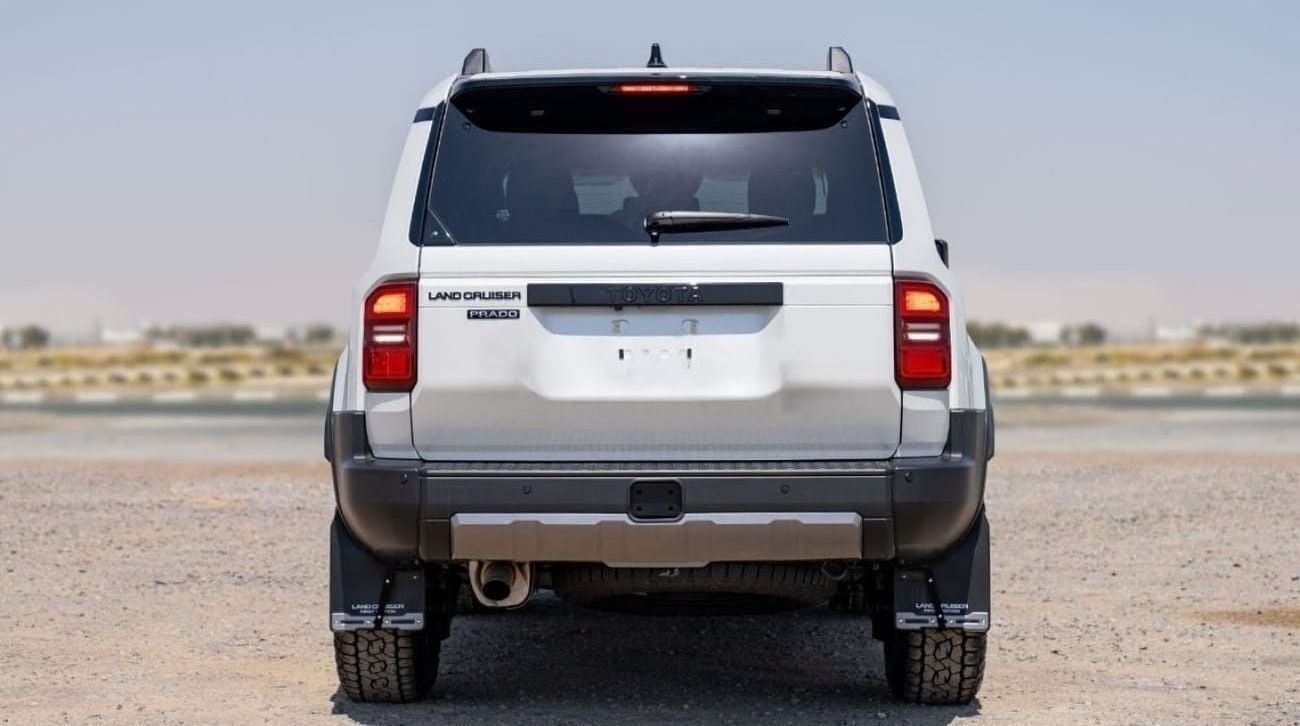 تويوتا برادو VXR TOYOTA PRADO 250 2.4P AT FIRST EDITION MY2025 – WHITE