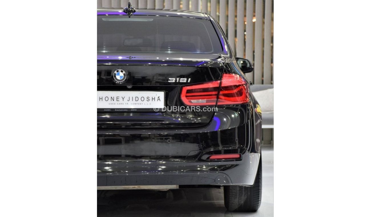 BMW 318i EXCELLENT DEAL for our BMW 318i ( 2018 Model! ) in Black Color! GCC Specs