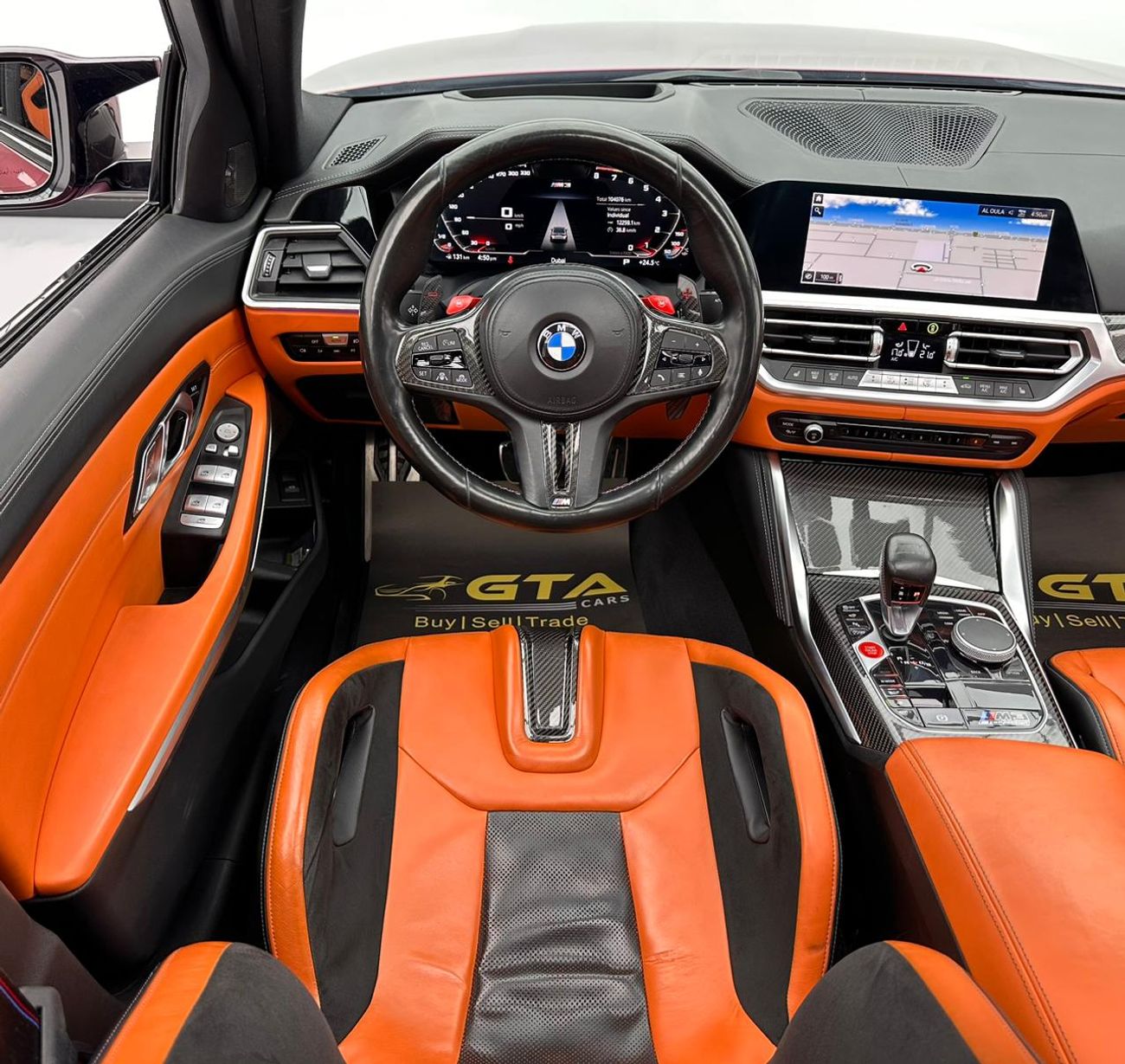 بي أم دبليو M3 2021 BMW M3 Competition, 03/2026 BMW Warranty, BMW Full Service History, Excellent Condition, GCC