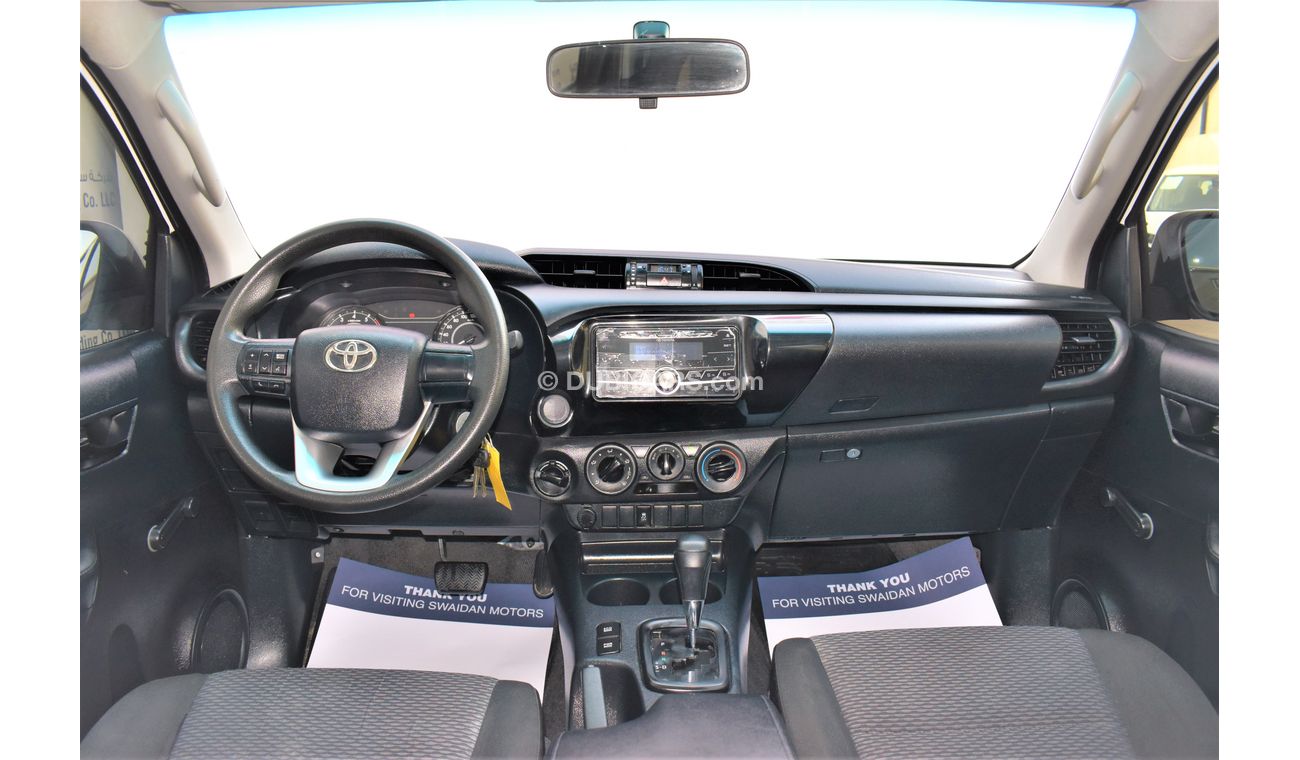 Toyota Hilux 2.7L GL AT 4WD DOUBLE CABIN PICKUP 2018 GCC