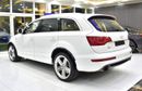 أودي Q7 EXCELLENT DEAL for our Audi Q7 S-Line ( 2014 Model ) in White Color GCC Specs