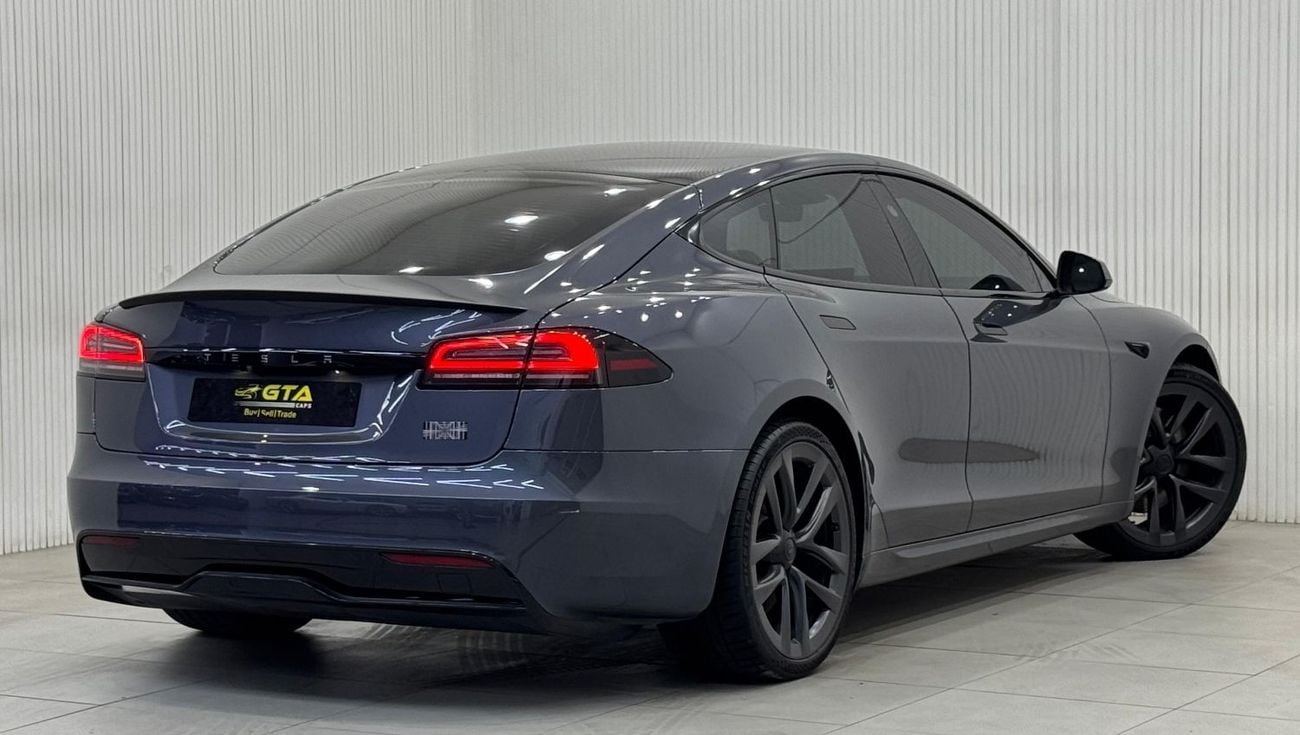 تسلا Model S Plaid 2023 Tesla Model S Plaid, 2027 Tesla Warranty, 2031 Battery + Drive Unit Warranty, Very Low Km