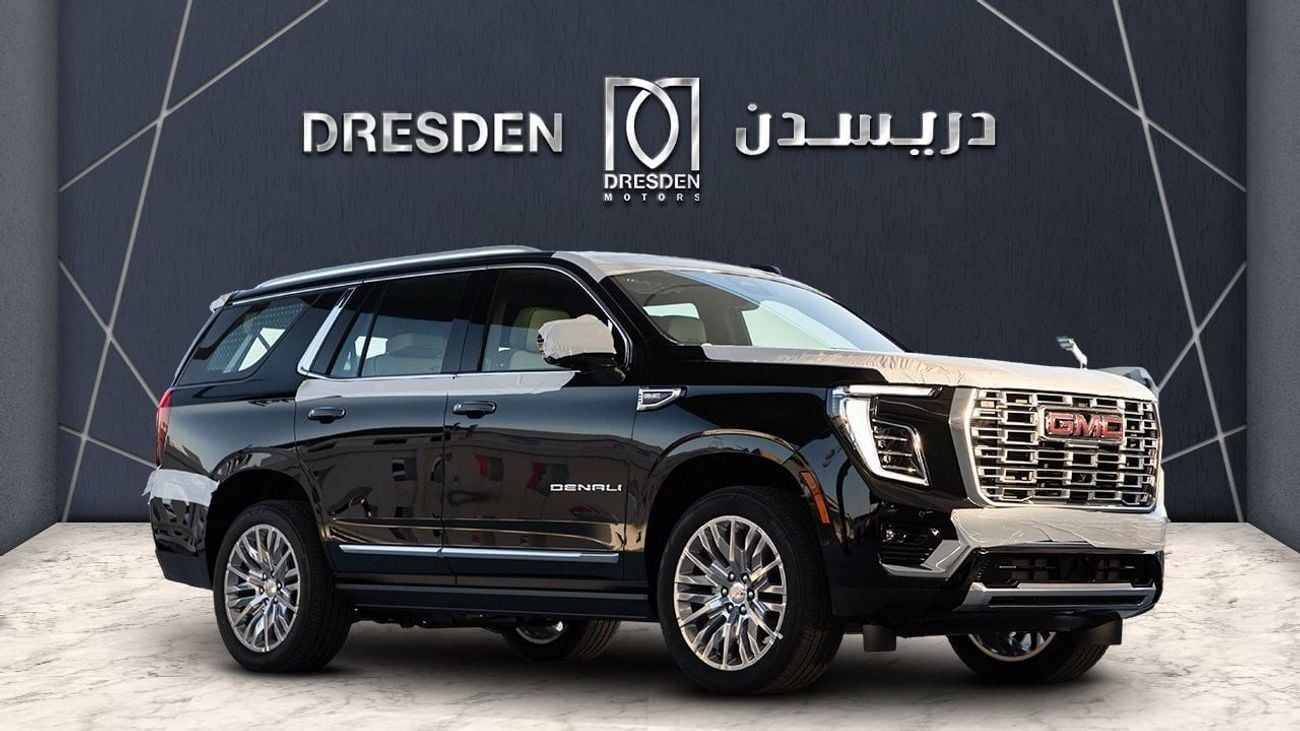 جي أم سي يوكون Denali 6.2L V8 4WD | 2025 | GCC Specs | For Export Only
