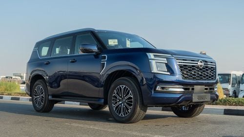 Nissan Patrol 2026 Nissan Patrol V6 3.8L SE Platinum Blue-red (Export Only)