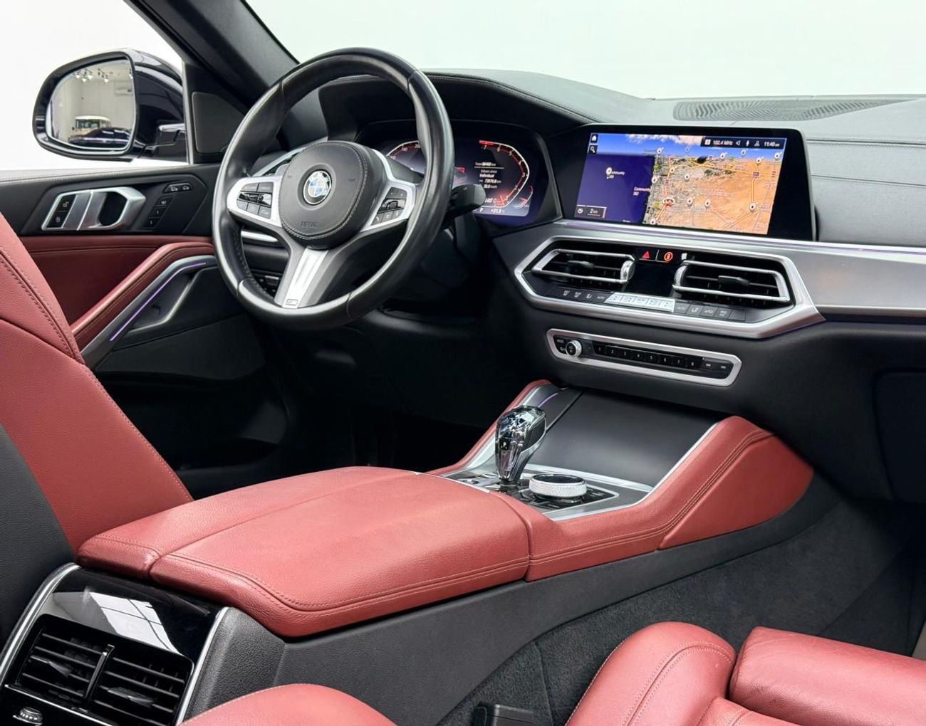 بي أم دبليو X6 40i M SPORT 2021 BMW X6 xDrive40i M-Sport, Warranty, Full BMW Service History, Excellent Condition,