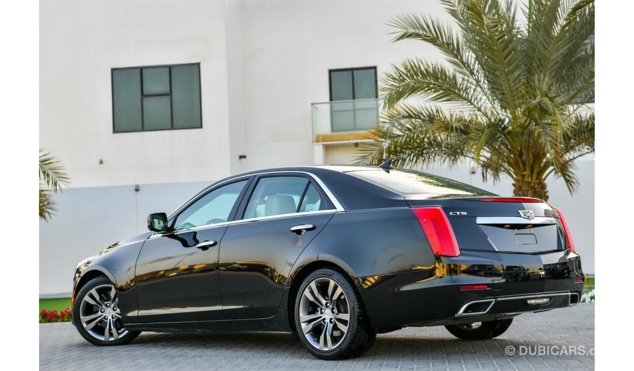 Cadillac CTS 2Y Warranty - Cadillac CTS 3.6L V6 - GCC - AED 1,706 PER MONTH - 0% DOWNPAYMENT