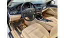 بي أم دبليو 520 2015 BMW 520i, Warranty, 2024 BMW Service Contract, Full History, Low KMs, GCC