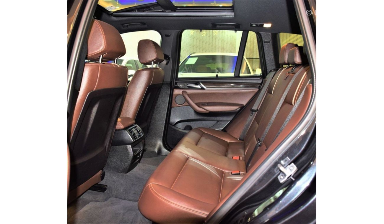 بي أم دبليو X3 AGENCY WARRANTY SERVICE CONTRACT Valid til 11/2020 ( AGMC ) ORIGINAL PAINT BMW X3 M-Kit 2015