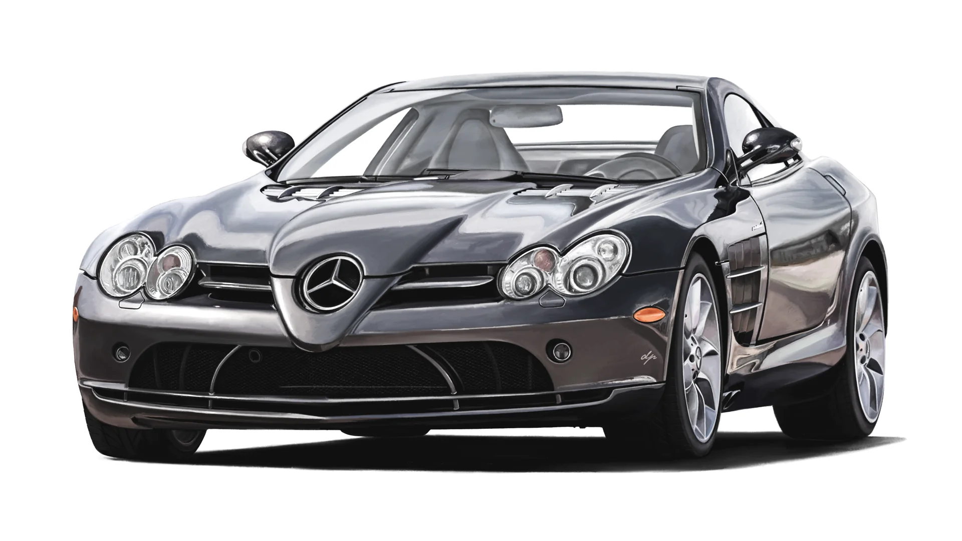 Mercedes-Benz SLR cover - Front Left Angled