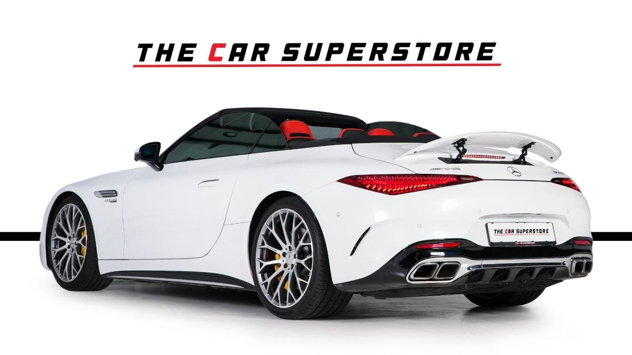 Mercedes-Benz SL 63 AMG 4 MATIC Plus-Low Mileage-Exclusive Color