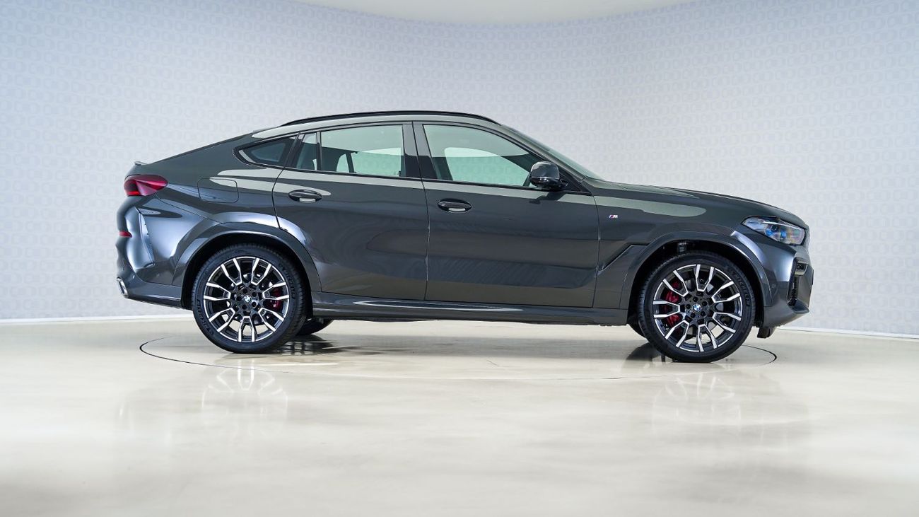 بي أم دبليو X6 40i M Sport 3.0L | AED 3,593PM | Warranty & Service October 2026 | GCC