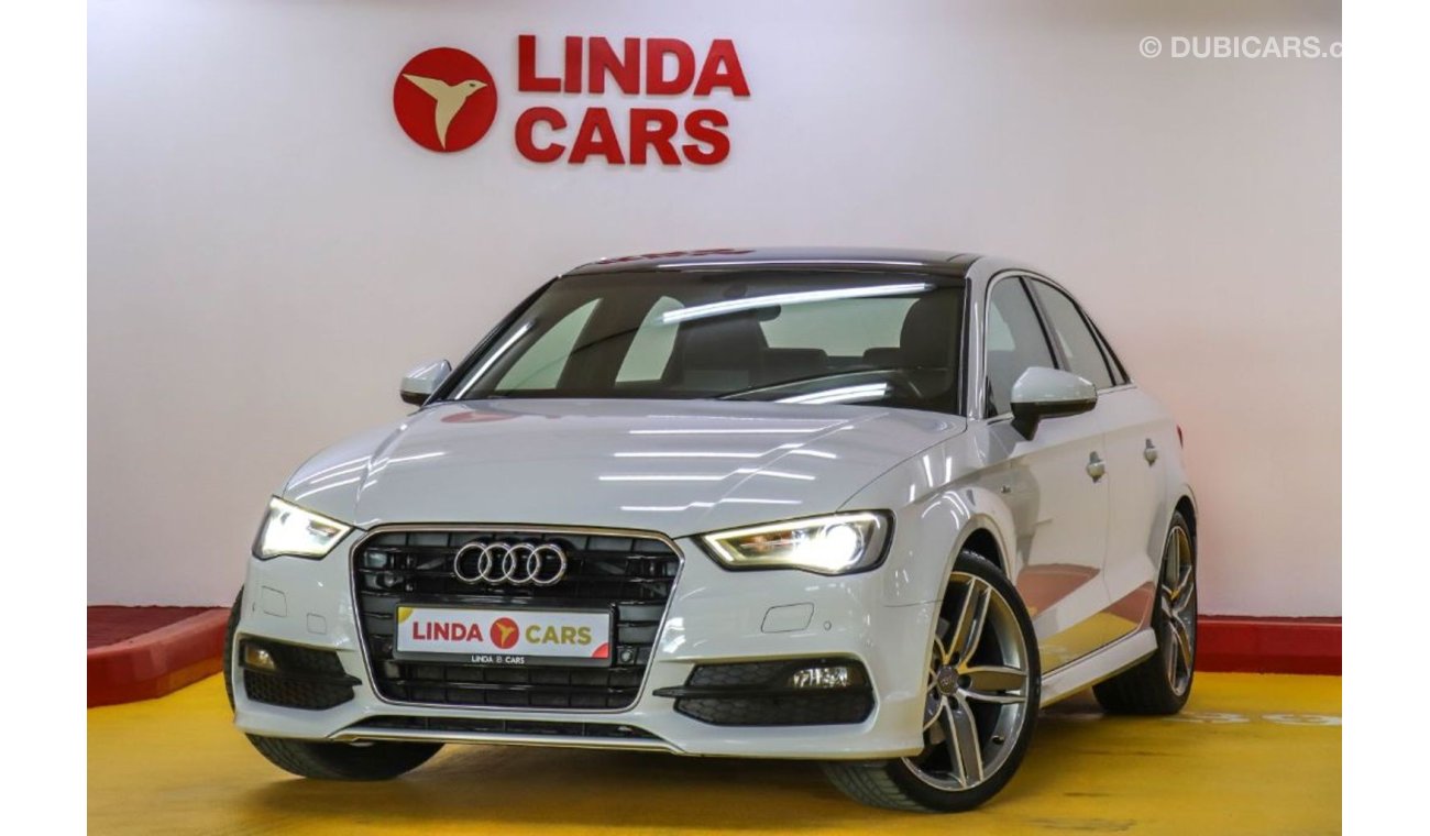 أودي A3 Audi A3 S-Line 2015 GCC under Warranty with Zero Down-Payment.