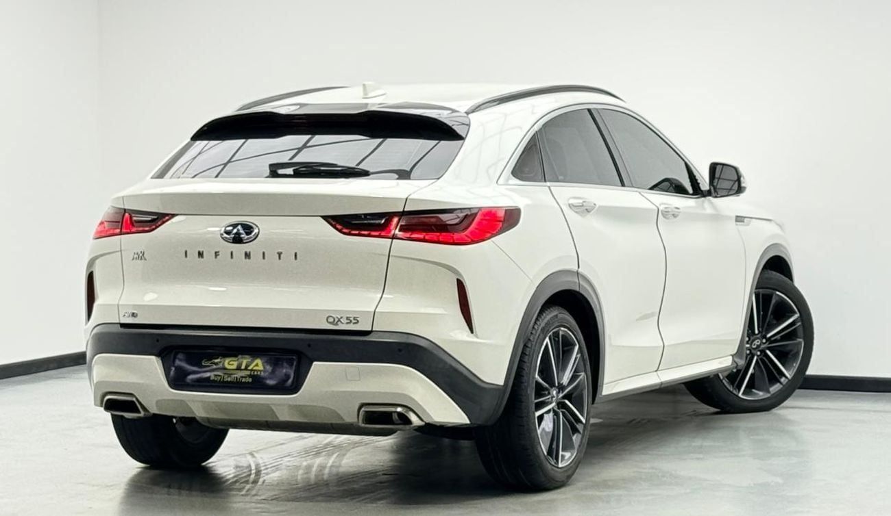 Infiniti QX55 SENSORY 2023 Infiniti QX55, 2028 Infiniti Warranty + Service Pack, Very Low Km, Fully Loaded, GCC