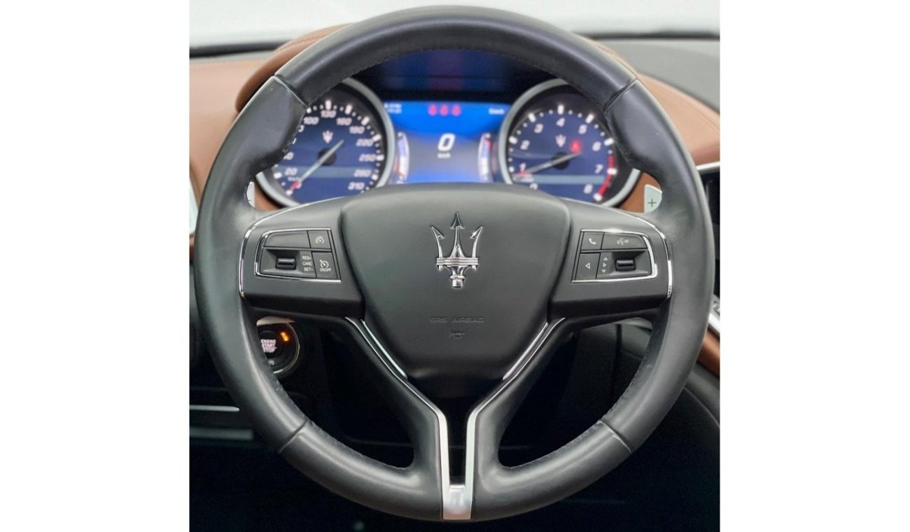 مازيراتي جيبلي 2018 Maserati Ghibli, October 2022 Maserati Warranty, Full Maserati Service history, Very low kms, G