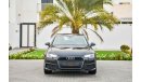 Audi A4 30TFSI NEW shape amazing under warranty - GCC - AED 1,645 Per Month