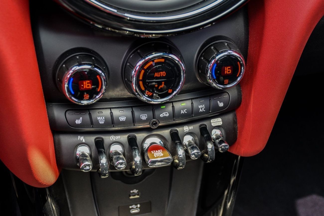 Mini John Cooper Works Cabrio Mini cooper works Model 2021 Gcc specs Full check agency, Under warranty Original paint no accident