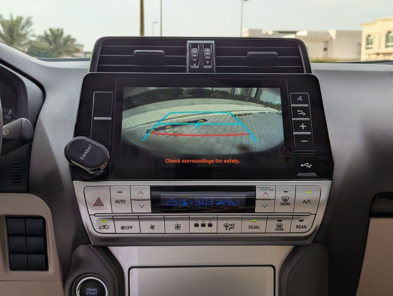 Toyota Prado Toyota Prado 2022 LHD white exterior begie interior